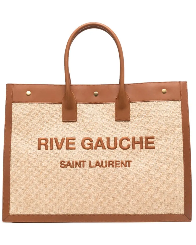 Saint Laurent Rive Gauche Shopper Braun