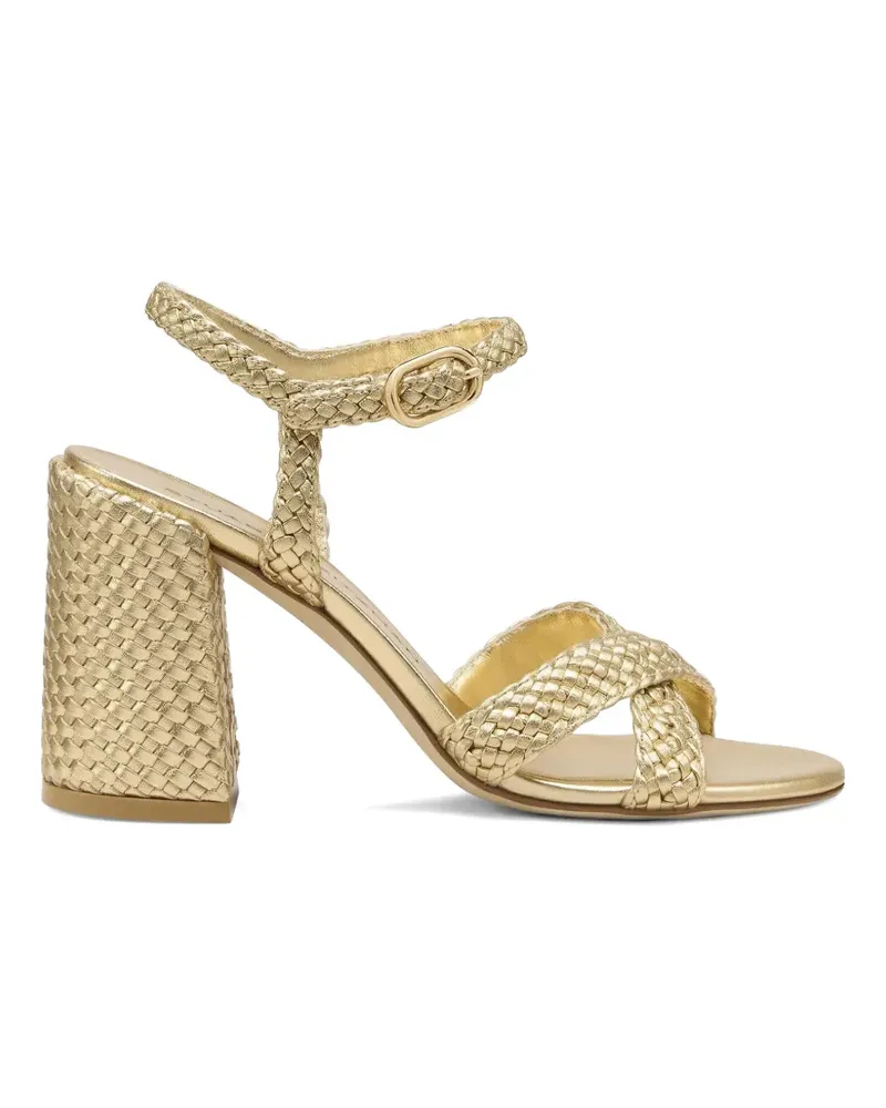 Stuart Weitzman Alyssa interwoven sandals - Gold Gold