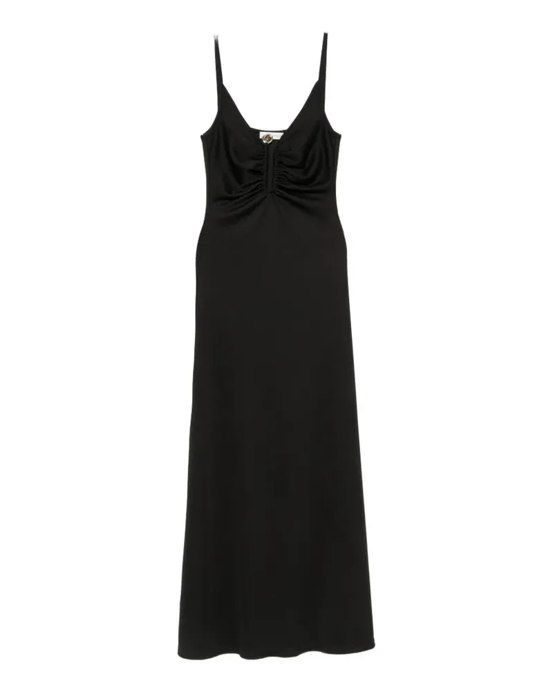 Christopher Esber ruched cut-out maxi dress - Schwarz Schwarz