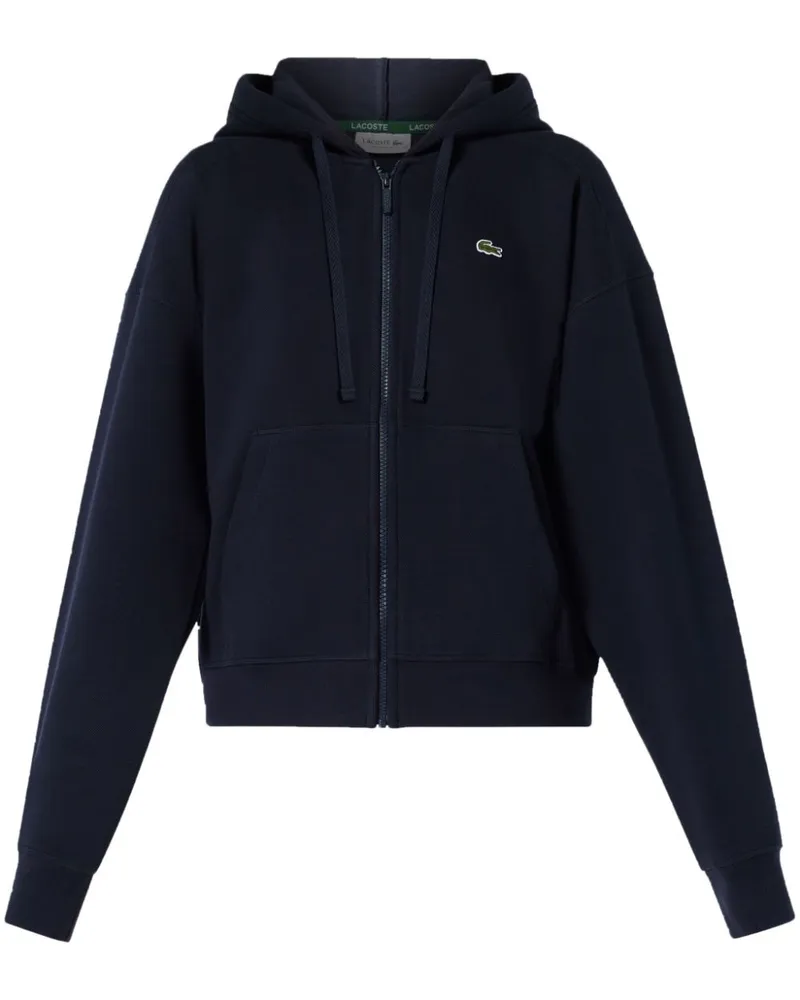 Lacoste Hoodie mit Logo-Applikation - Blau Blau