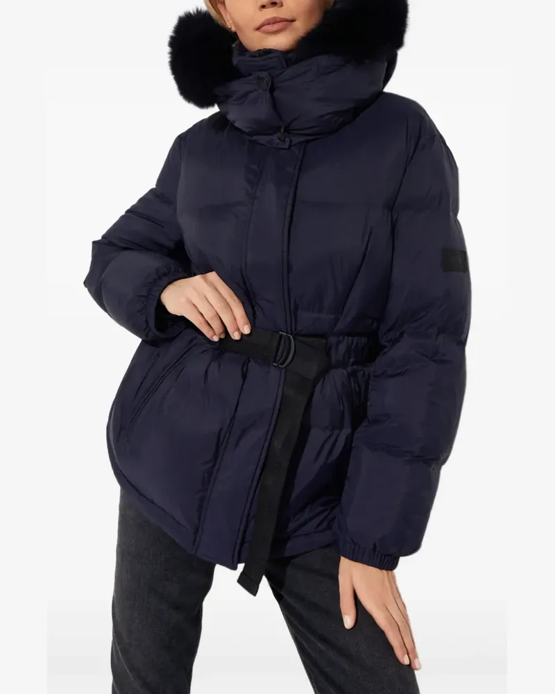 Yves Salomon Army puffer jacket - Blau Blau