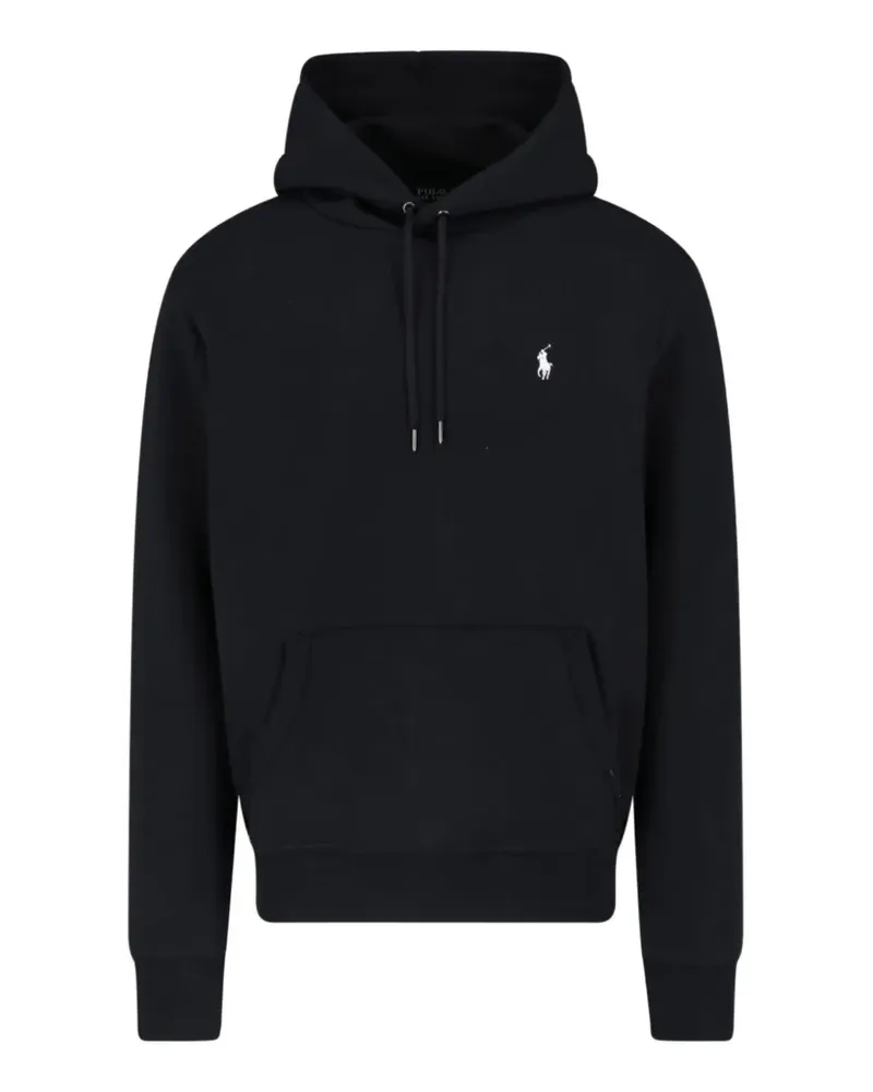 Ralph Lauren Gestrickter Hoodie - Schwarz Schwarz