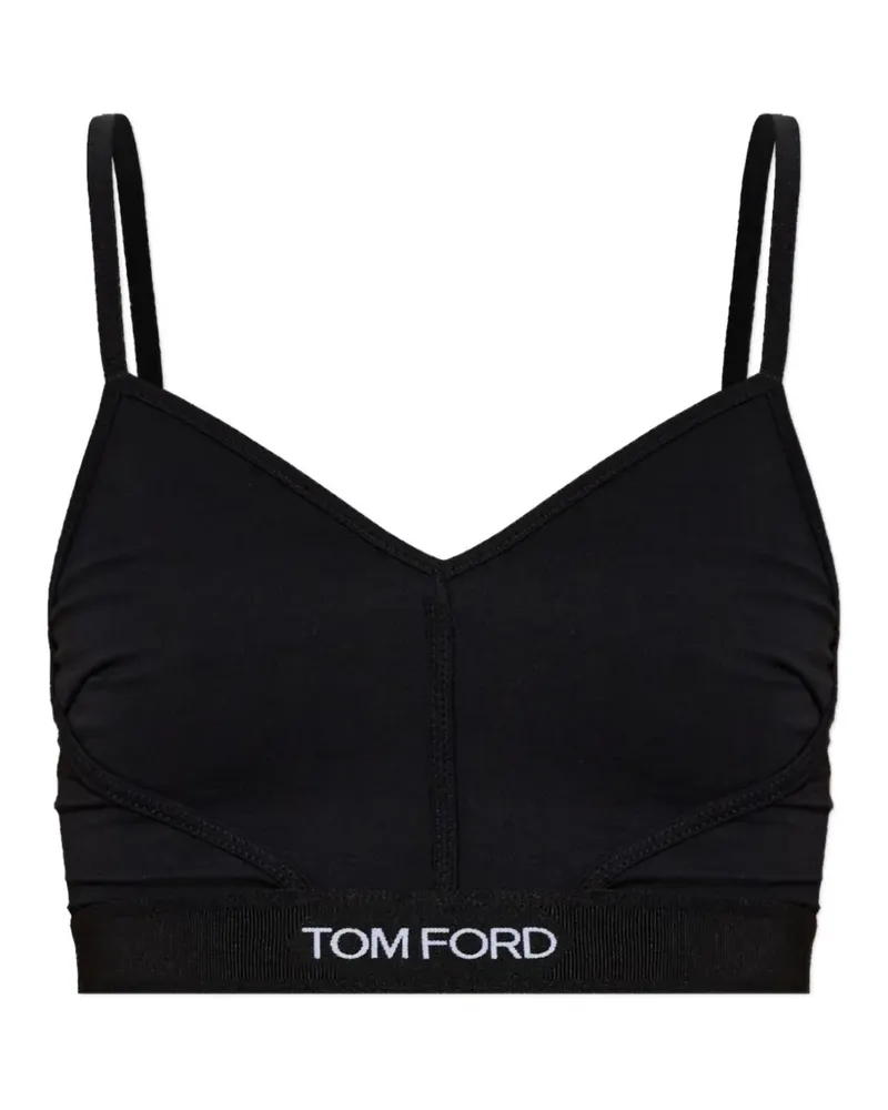Tom Ford BH mit Logo-Bund - Schwarz Schwarz