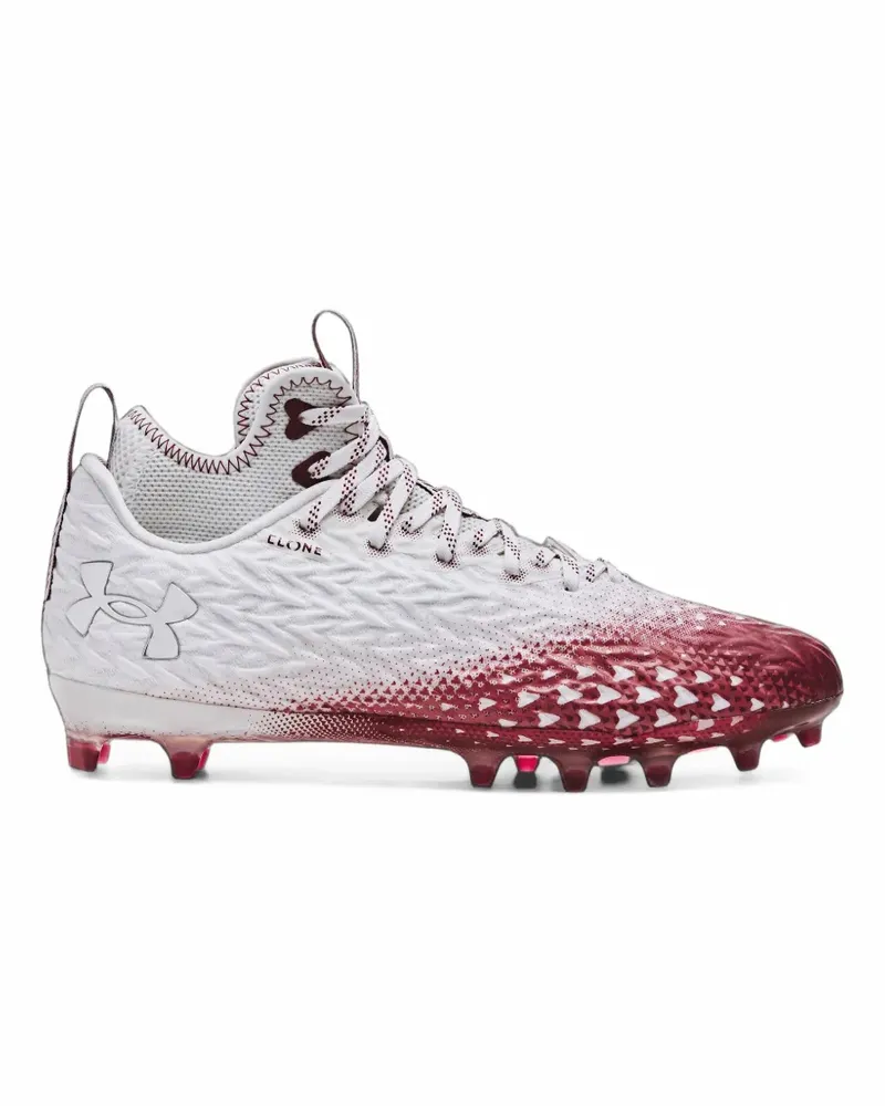 Under Armour Spotlight Clone 3.0 MC Sneakers - Weiß Weiß