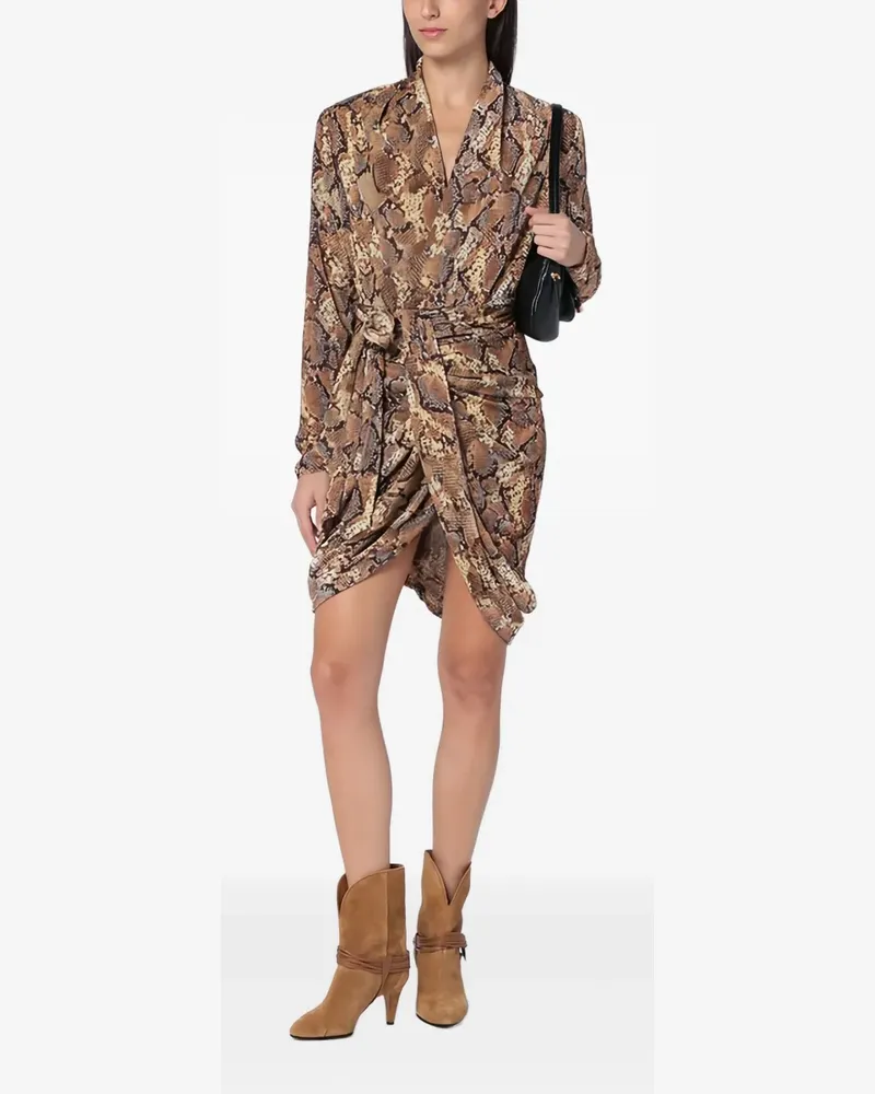 Isabel Marant Cleora Minikleid - Nude Nude