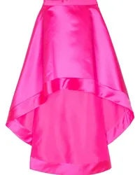 Cynthia Rowley Livia Midirock aus Satin Rosa