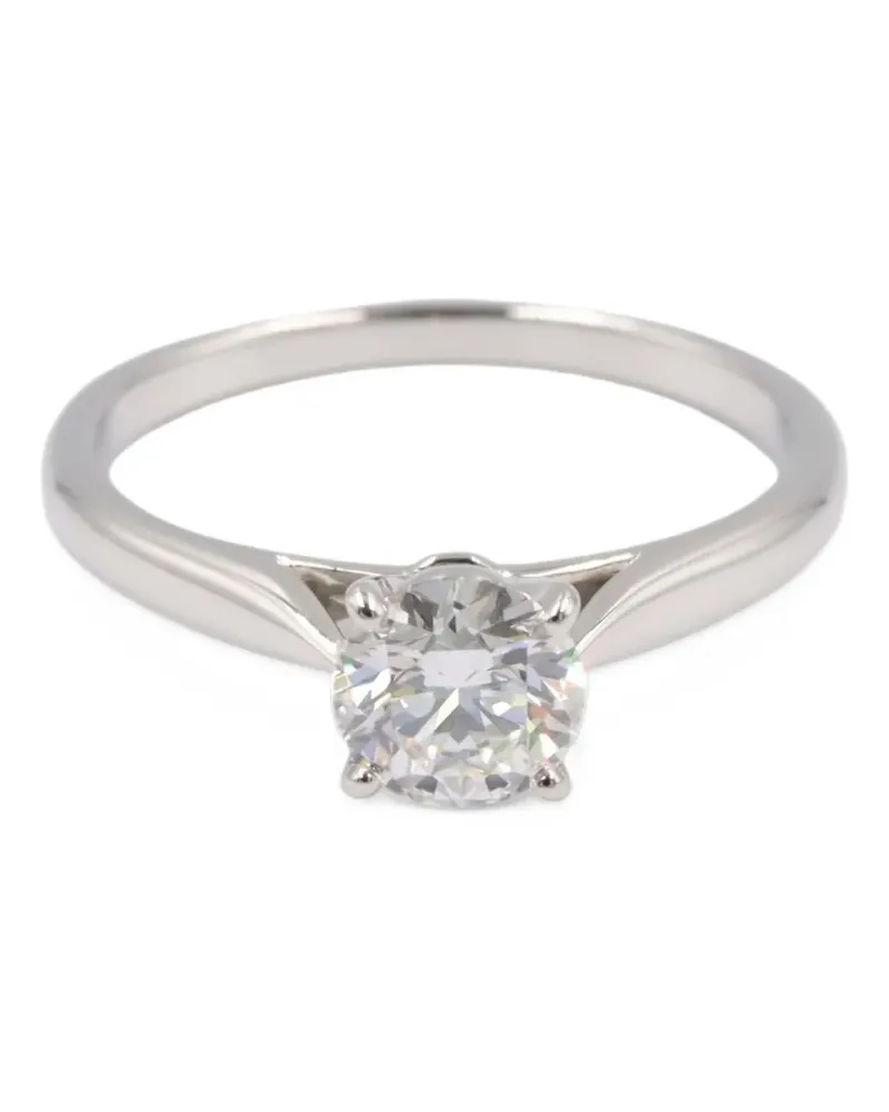 Cartier 2010s 1895 solitaire diamond ring - Silber Silber
