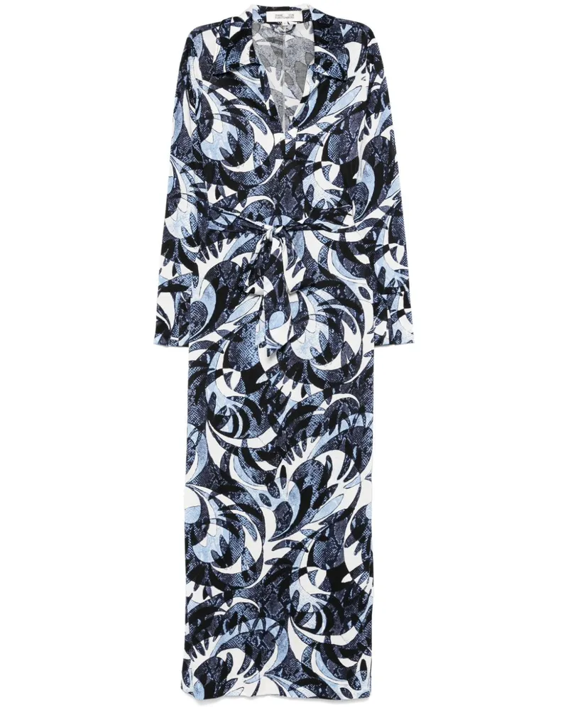 Diane von Furstenberg Caprera Maxikleid - Blau Blau