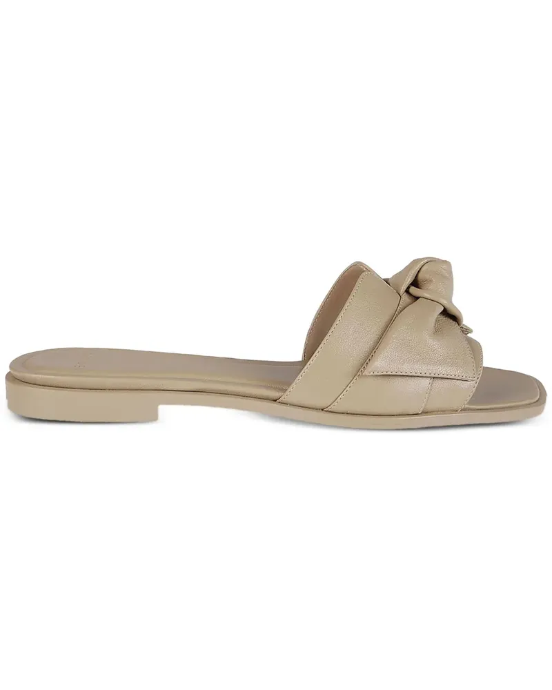Alexandre Birman Maxi Clarita Sandalen mit Schleife - Nude Nude