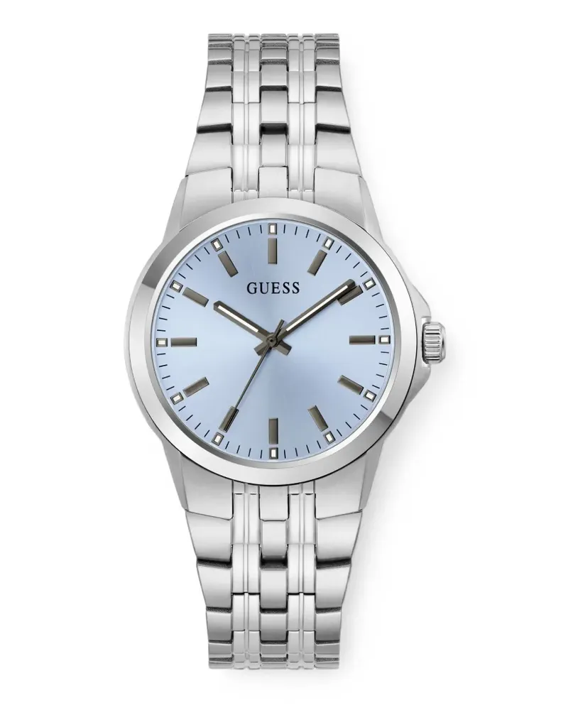 Guess Armbanduhr mit Logo 39mm - Blau Blau