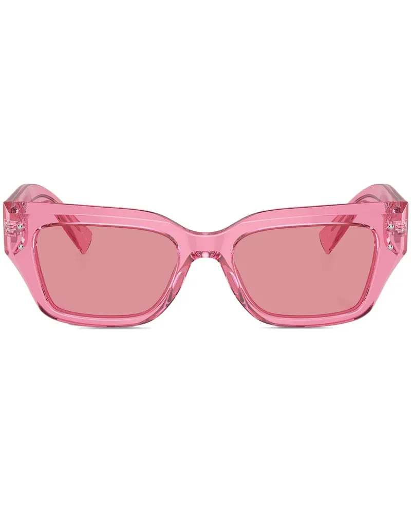 Dolce & Gabbana Sonnenbrille mit Oversized-Gestell - Rosa Rosa