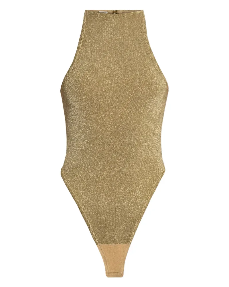 Cult Gaia Body im Metallic-Look - Gold Gold
