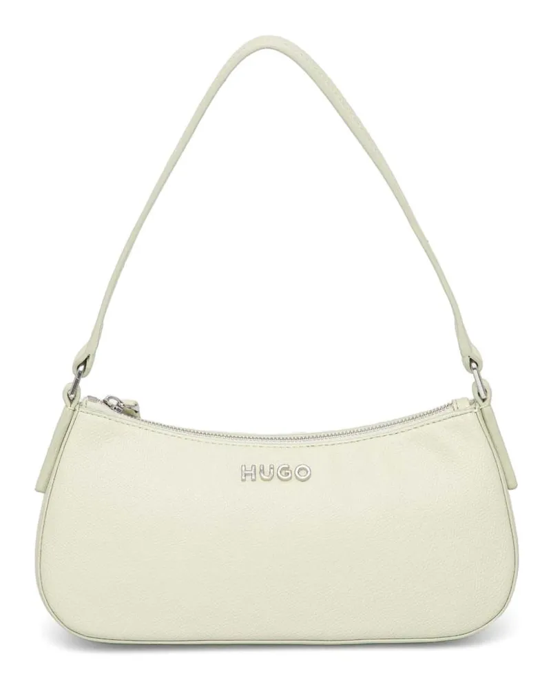 HUGO BOSS Schultertasche mit Logo - Weiß Weiß