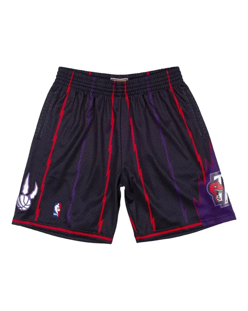 Mitchell & Ness Reload Swingman Shorts - Schwarz Schwarz