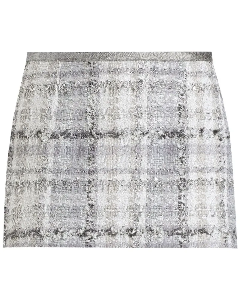 Dolce & Gabbana Minirock aus Tweed - Grau Grau