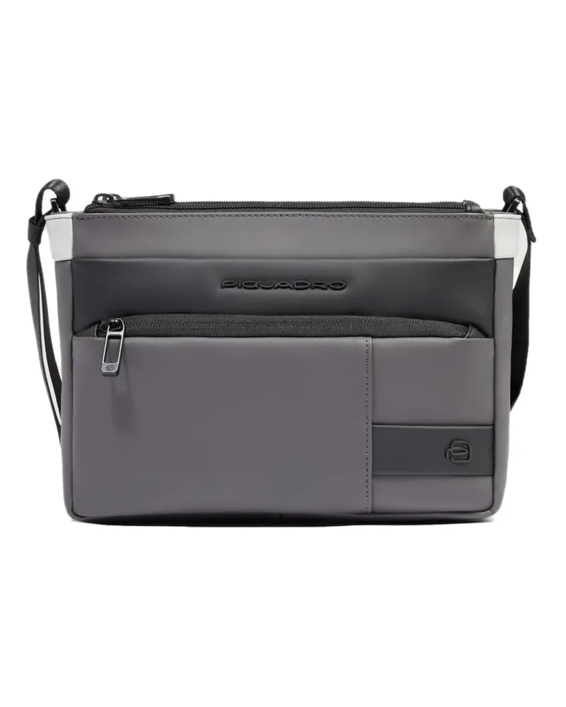 Piquadro water-resistant cross body bag - Grau Grau