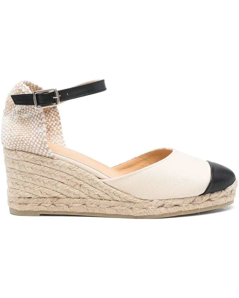 Castañer Coraline Espadrilles 70mm - Nude Nude