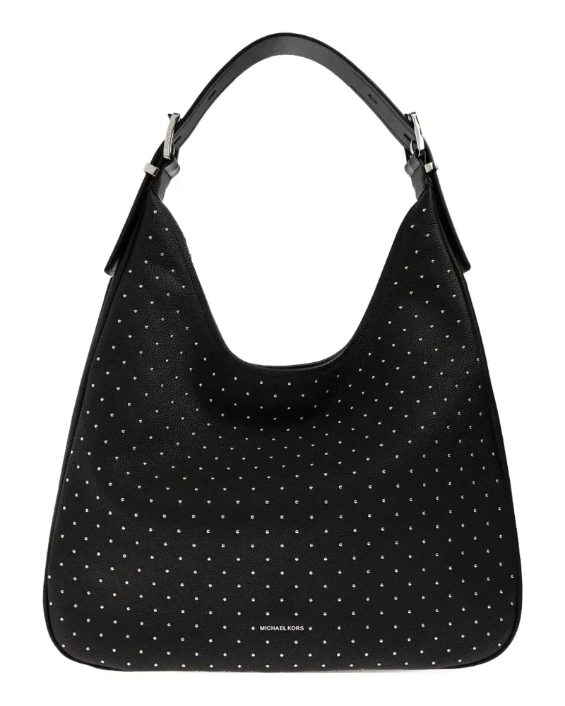 Michael Kors large Nolita studded leather shoulder bag - Schwarz Schwarz