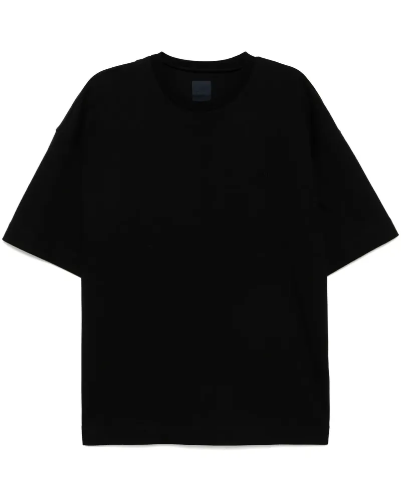 JUUN.J T-Shirt mit Logo-Stickerei - Schwarz Schwarz
