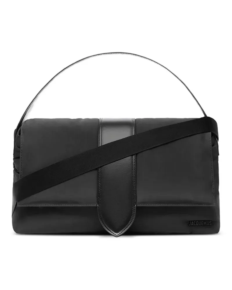 Jacquemus Bambino Schultertasche - Schwarz Schwarz