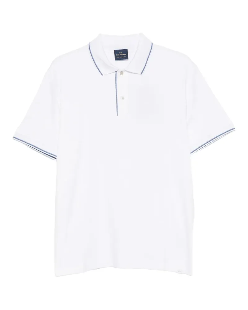 Paul & Shark contrast-trim polo shirt - Weiß Weiß