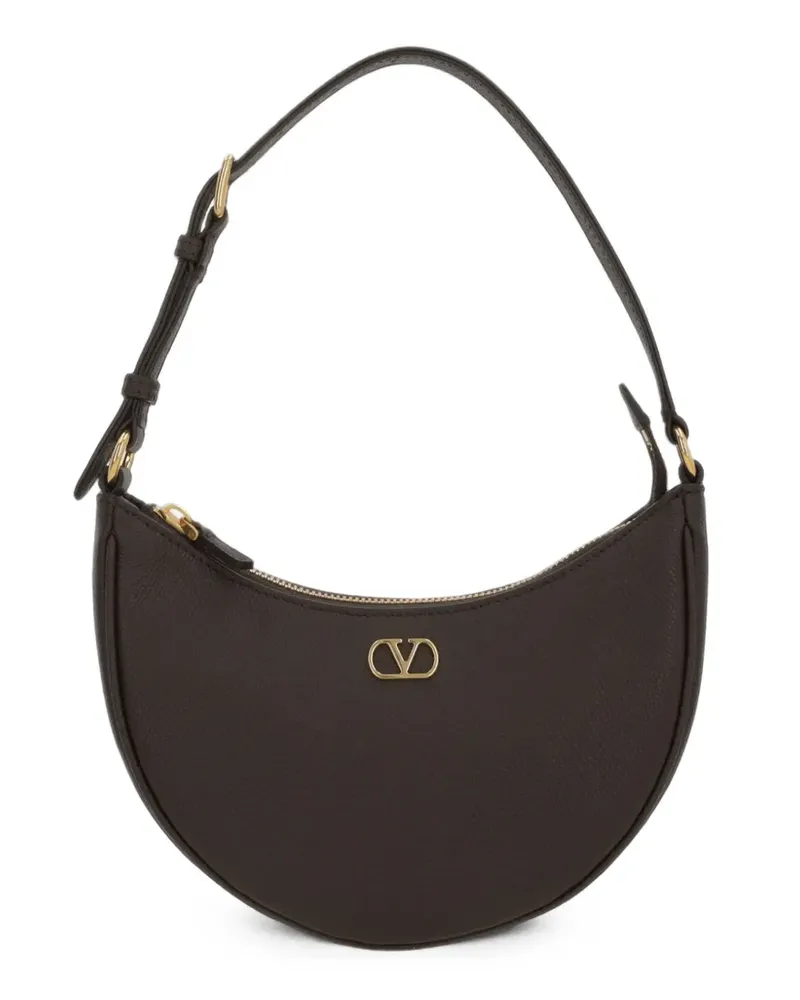 Valentino Garavani VLogo Signature Schultertasche - Braun Braun