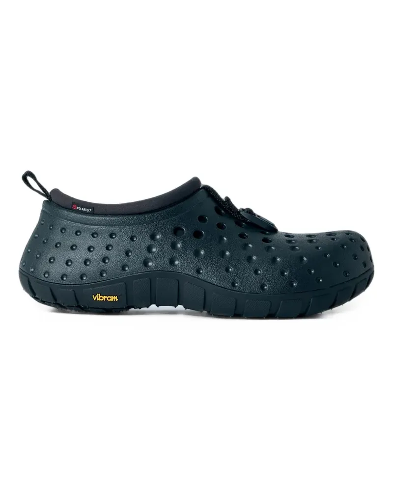 Crocs Perforierte Tembo II Slip-Ons - Schwarz Schwarz