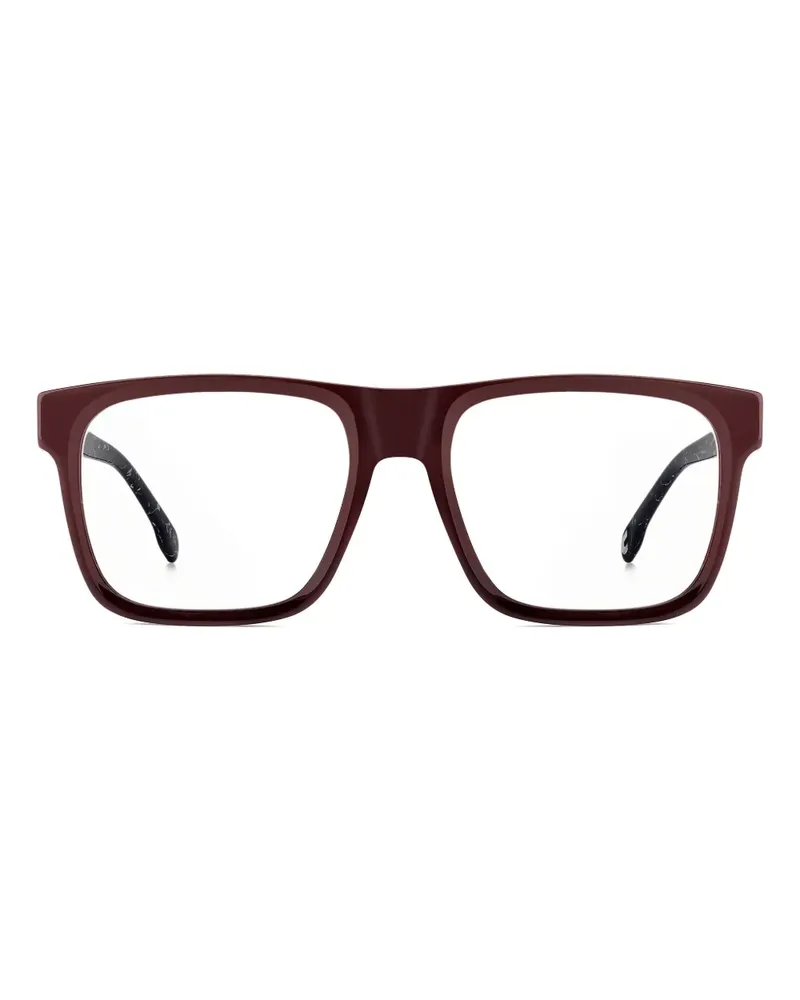 Carrera Brille mit eckigem Gestell - Braun Braun