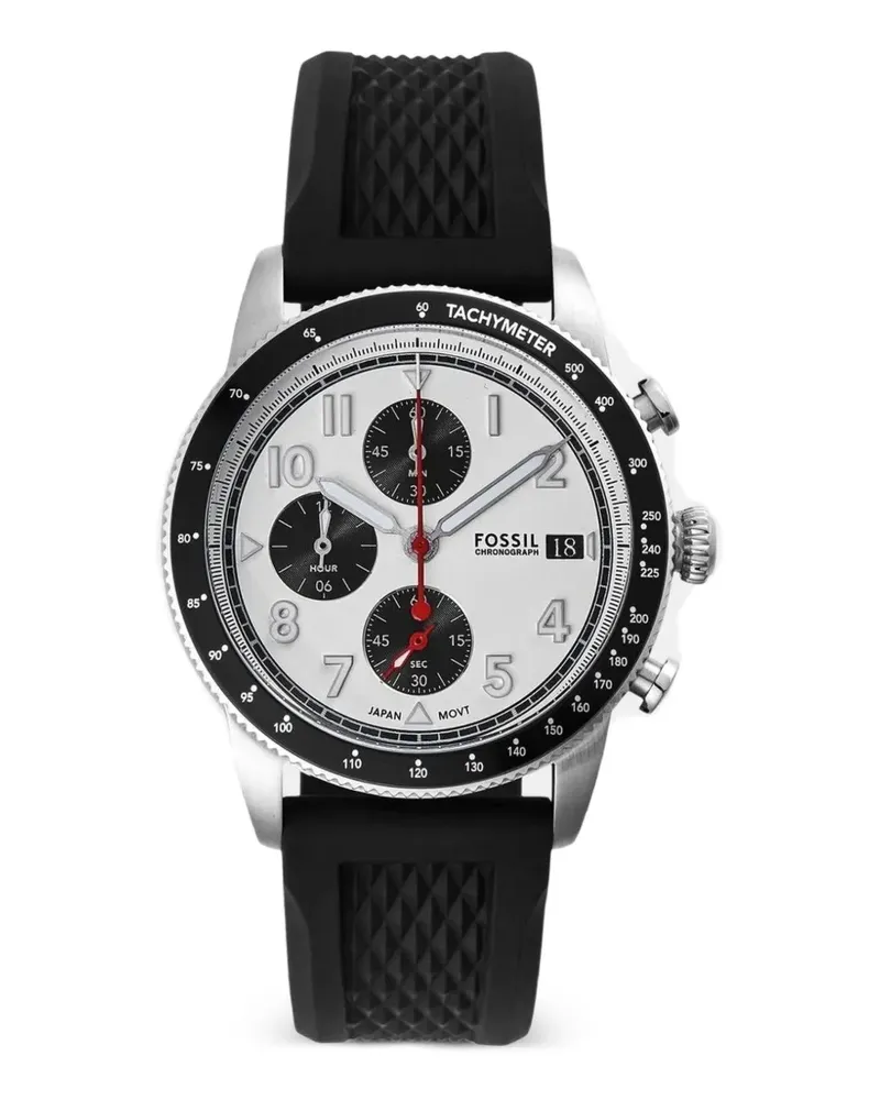 Fossil Sport Tourer chronograph 42mm watch - Weiß Weiß
