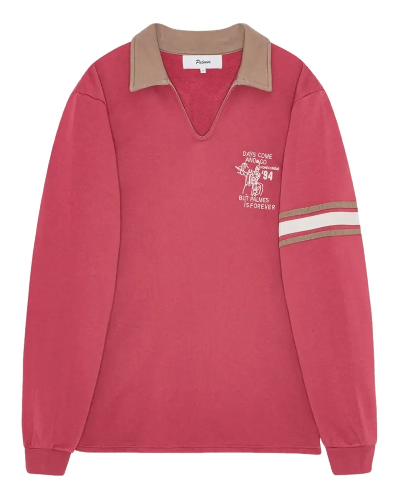Palmes Forever Rugby-Shirt - Rot Rot