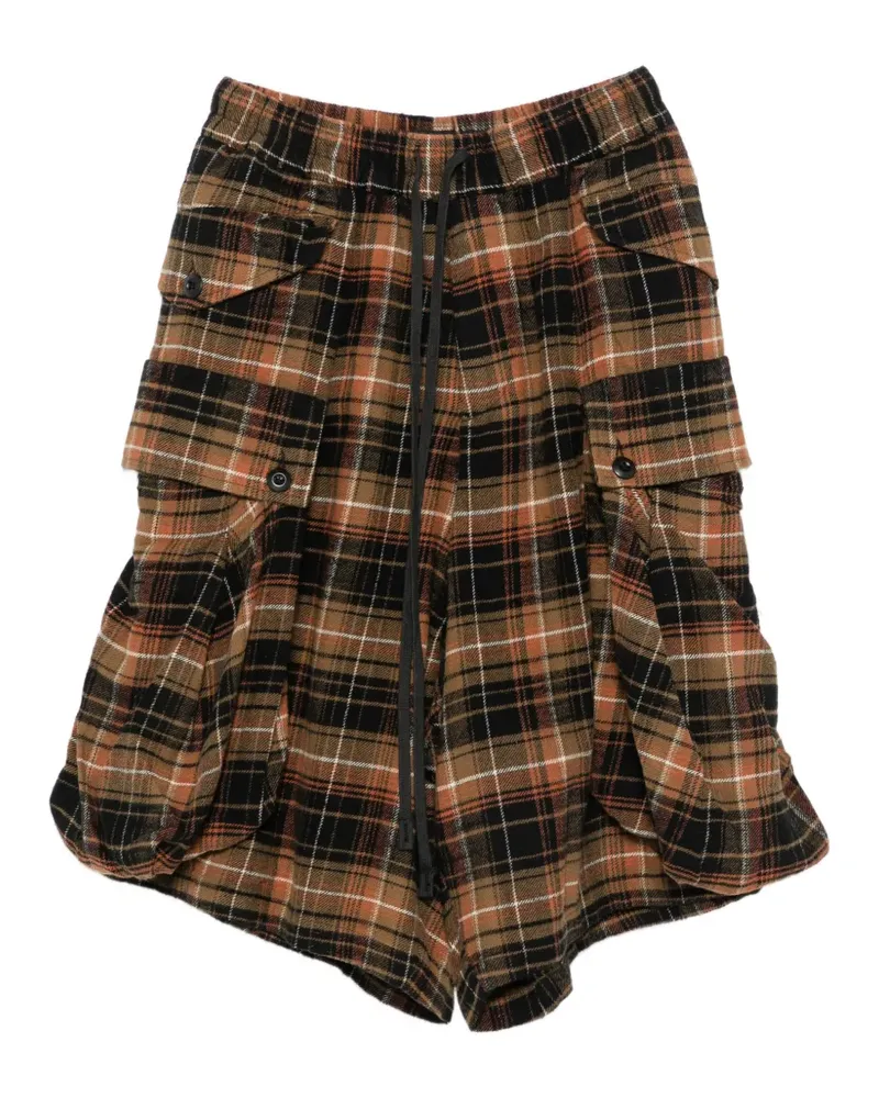 R13 Jumbo oversized cargo shorts - Braun Braun