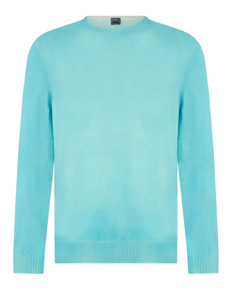 Fedeli crew-neck cashmere sweater - Blau Blau