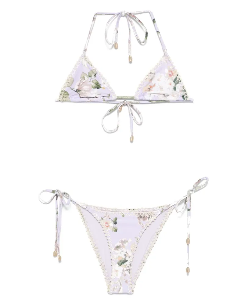 Zimmermann Acacia Bikini - Violett Violett