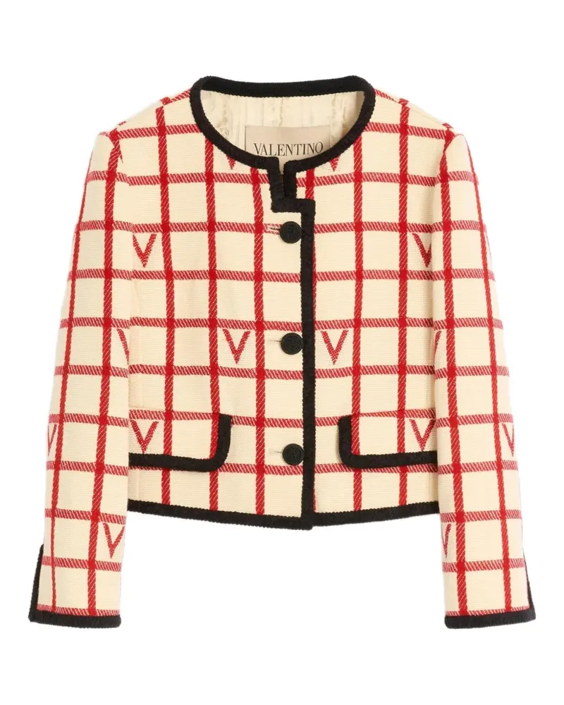 Valentino Garavani Verzierte Jacke - Nude Nude