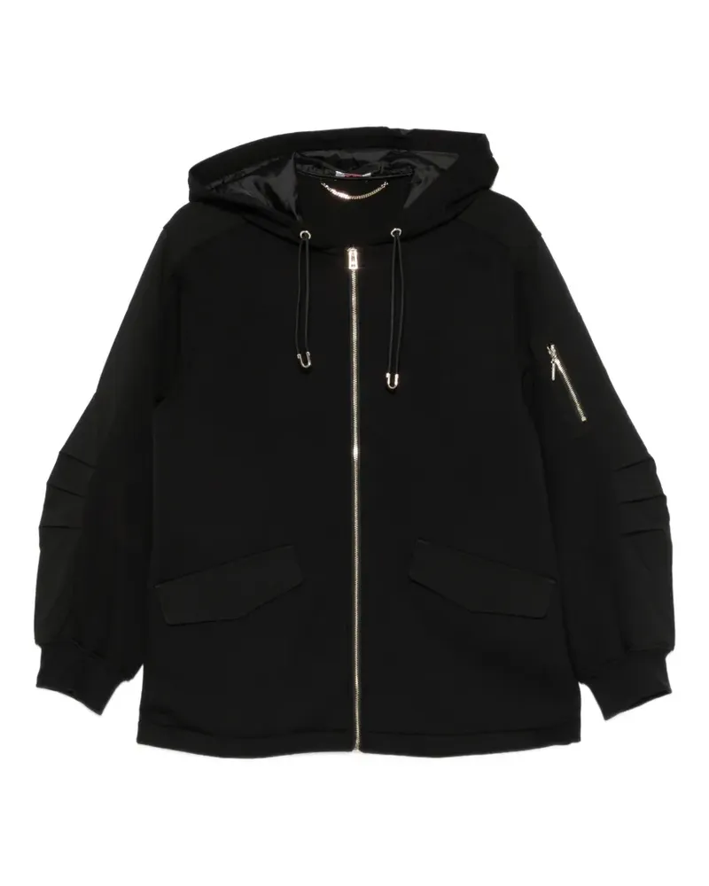 Liu Jo Kapuzenjacke mit Reißverschluss - Schwarz Schwarz