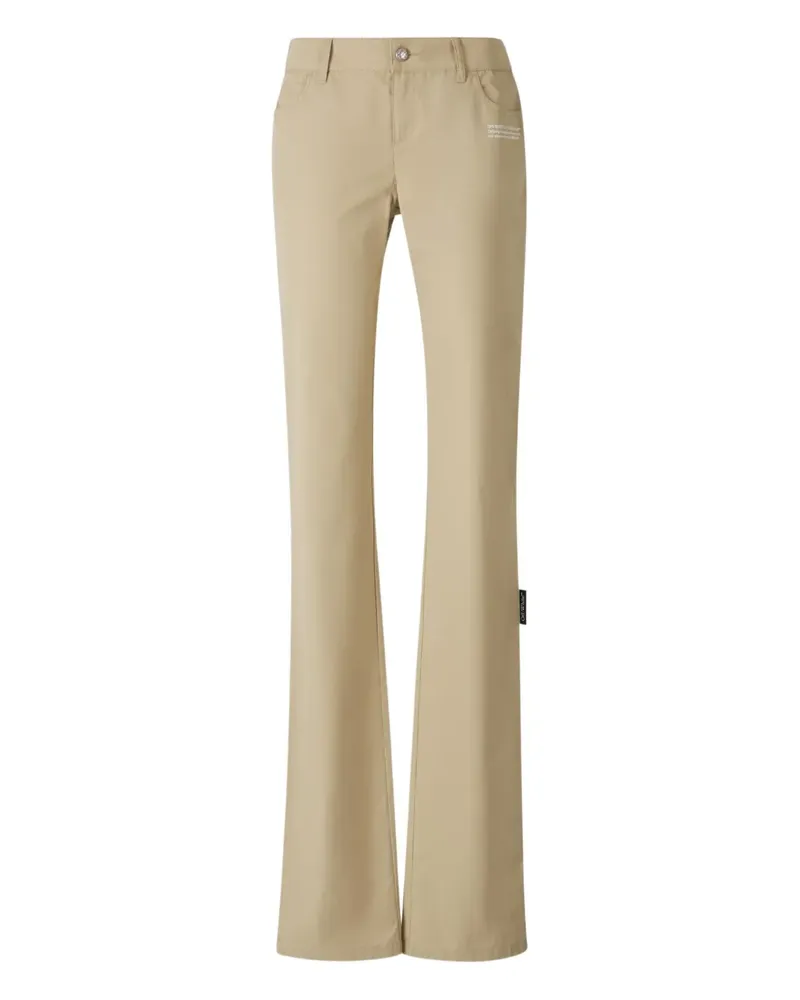 OFF-WHITE Ausgestellte Hose - Nude Nude