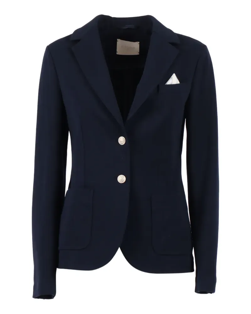 CIRCOLO 1901 button slim fit jacket - Blau Blau