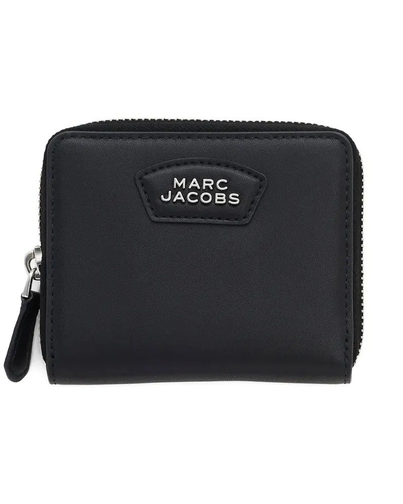 Marc Jacobs Slim Compact Portemonnaie - Schwarz Schwarz