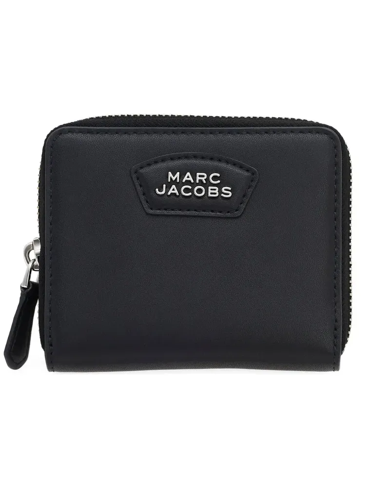 Marc Jacobs Slim Compact Portemonnaie - Schwarz Schwarz