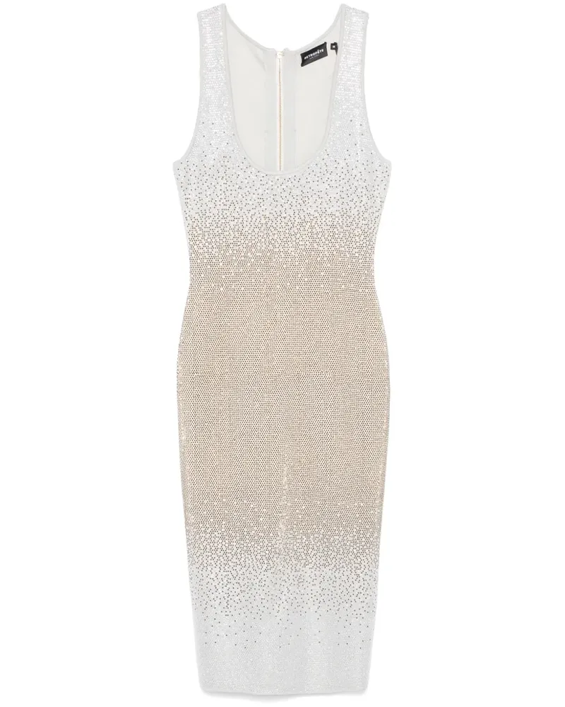 Retrofête Essie Midikleid - Grau Grau