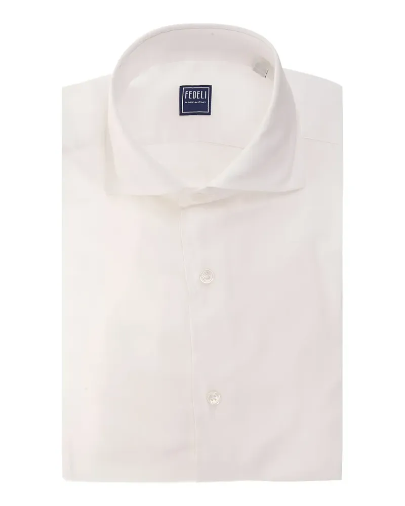Fedeli Sean Hemd - Weiß Weiß