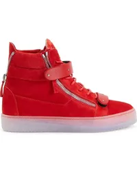 Giuseppe Zanotti Coby High-Top-Sneakers Rot