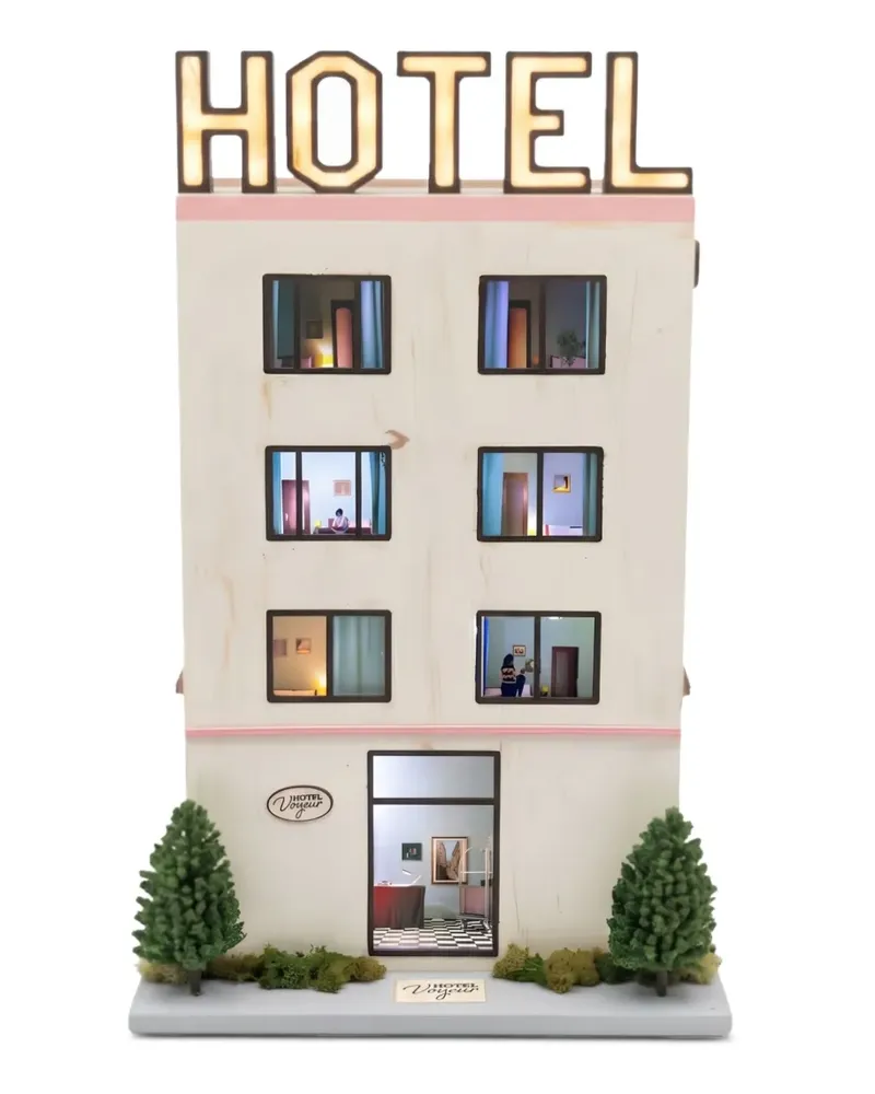 Seletti Hotel Voyeur Tischlampe - Nude Nude