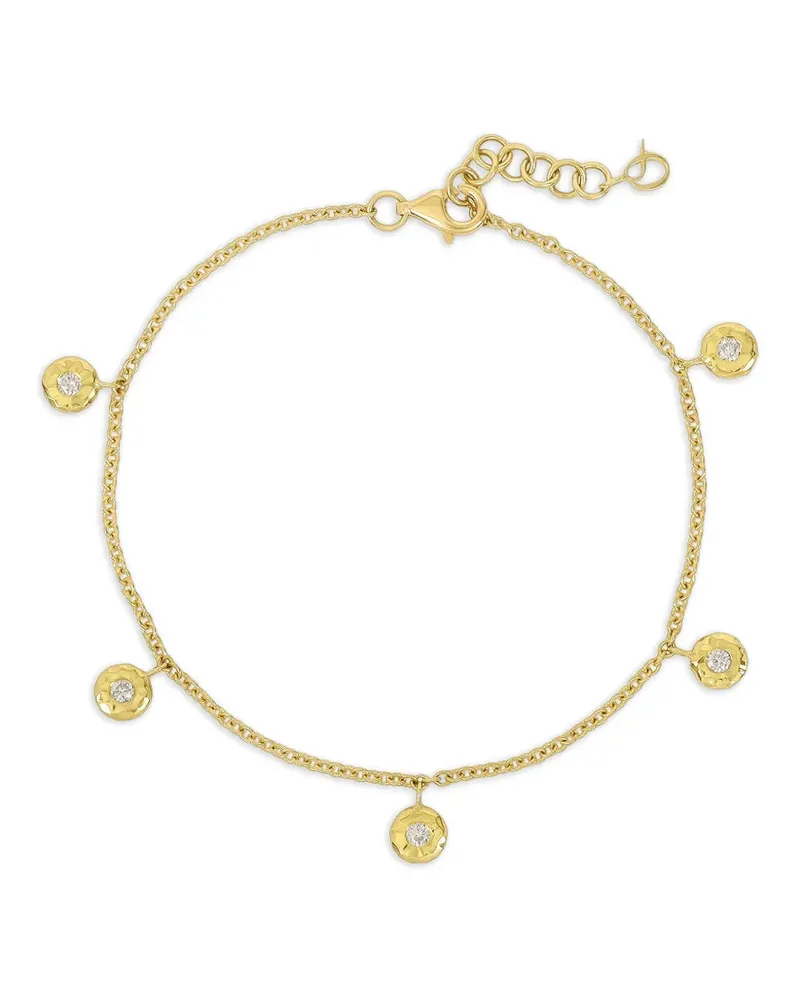 Octavia Elizabeth 18kt Nesting Gem Gelbgoldarmband mit Diamanten Gold