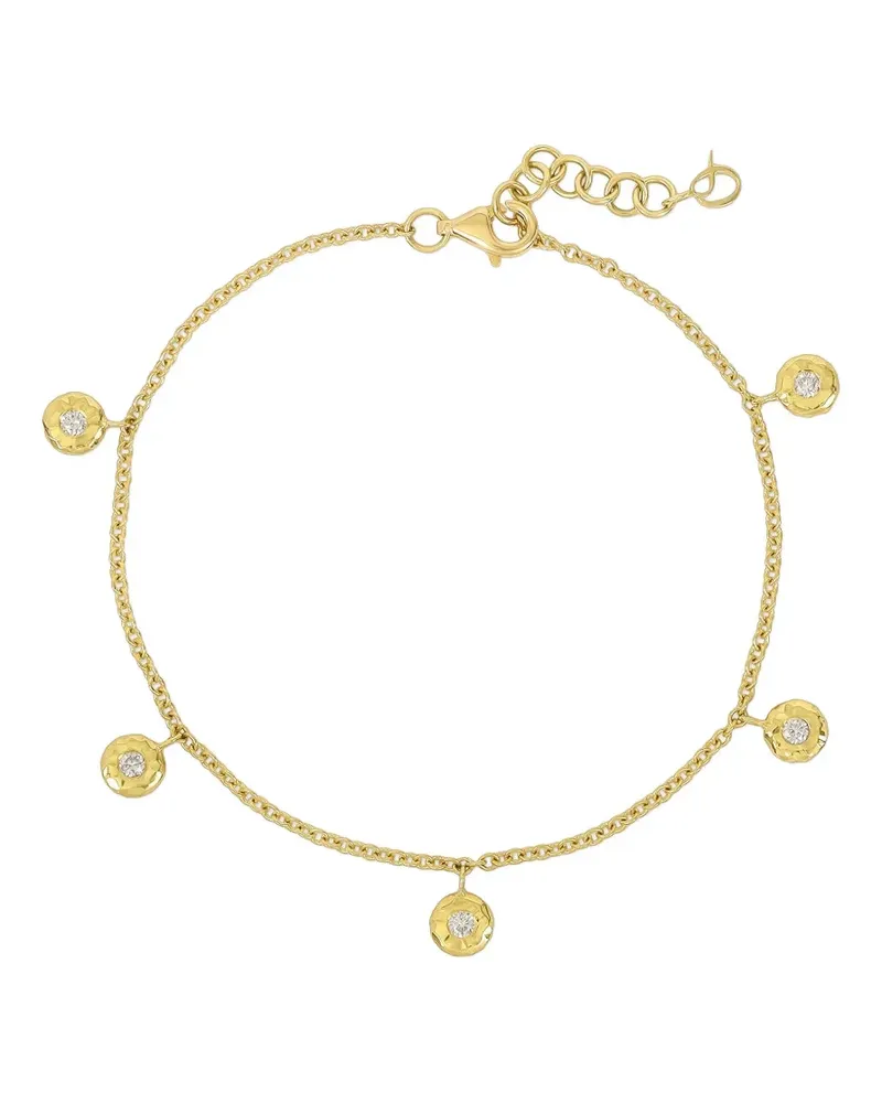 Octavia Elizabeth 18K yellow gold Nesting Gem diamond bracelet Gold