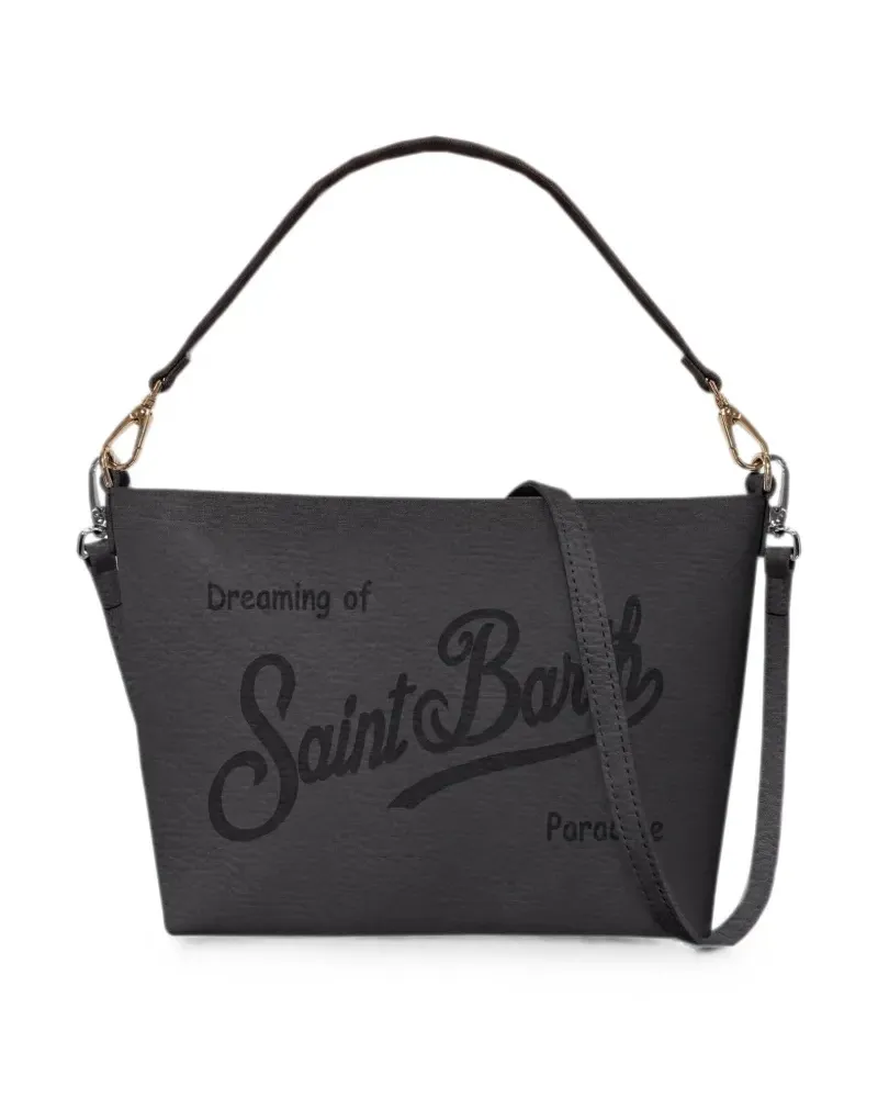 MC2 Saint Barth Aline logo-print shoulder bag - Grau Grau