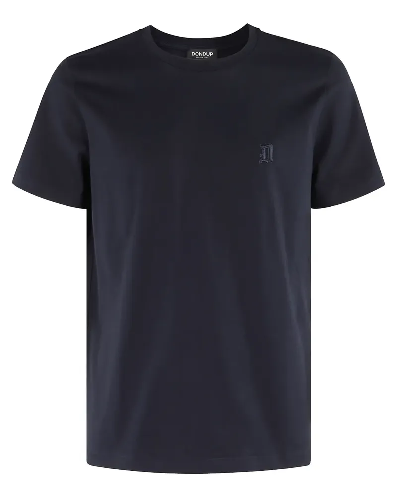 Dondup Klassisches T-Shirt - Blau Blau
