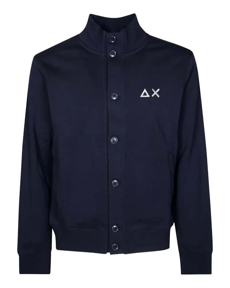 Sun68 buttoned cardigan - Blau Blau