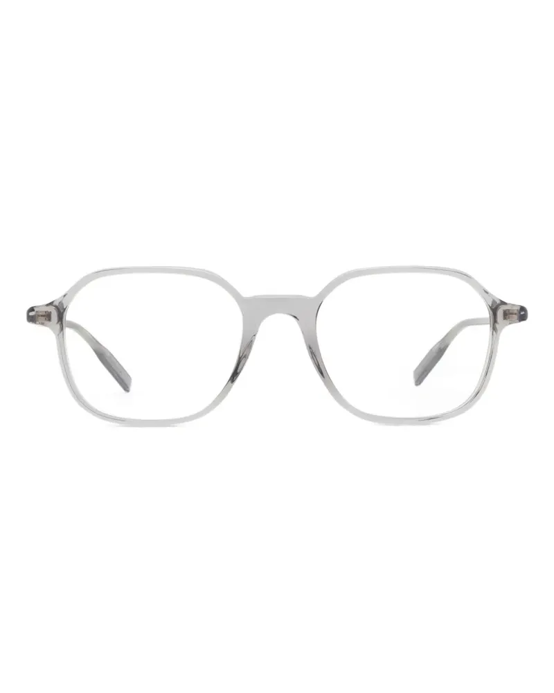 Montblanc Brille mit eckigem Gestell - Grau Grau