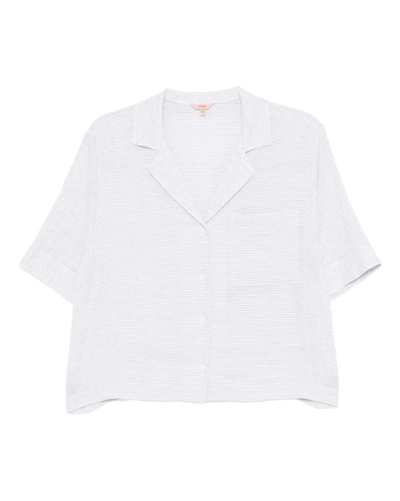 Eberjey Nautico Pyjama - Weiß Weiß